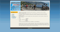 Desktop Screenshot of biciklikolcsonzo.com